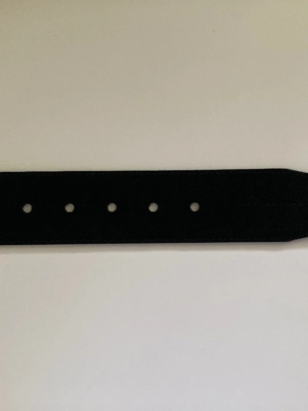 Michael Kors Black Suede Belt/Genuine Leather/Silver Tone Buckle/553309/XL/NWT!